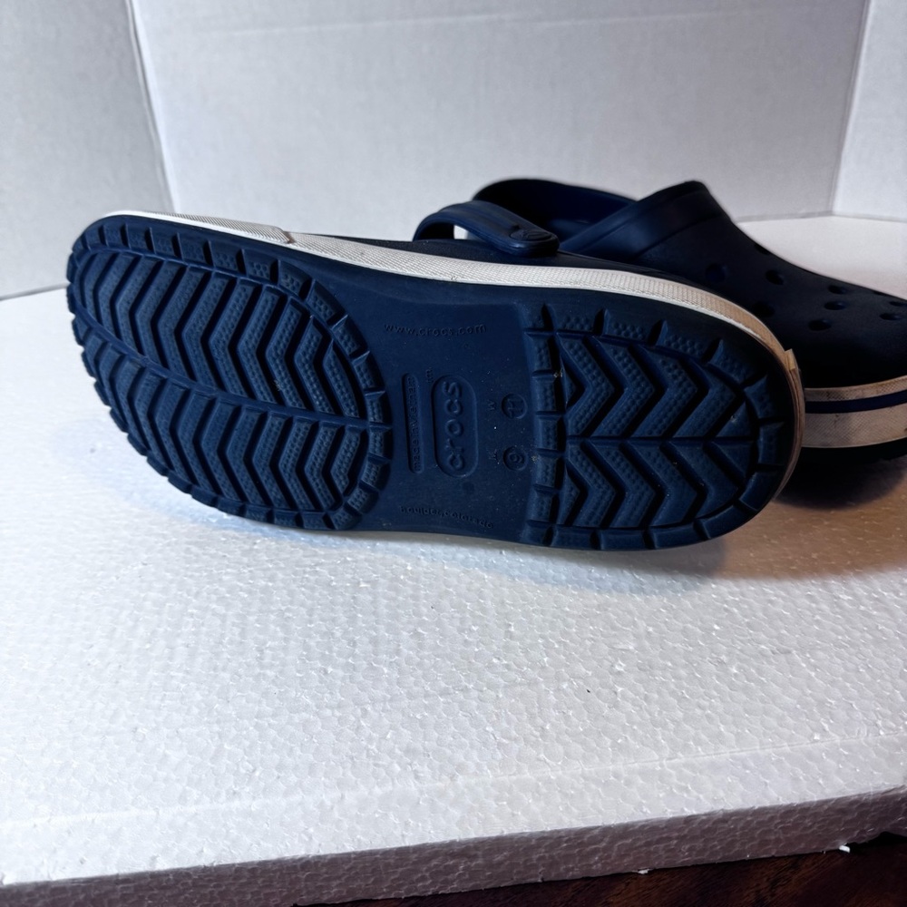CROCS Classic Navy Blue Clogs - Picture 5 of 6